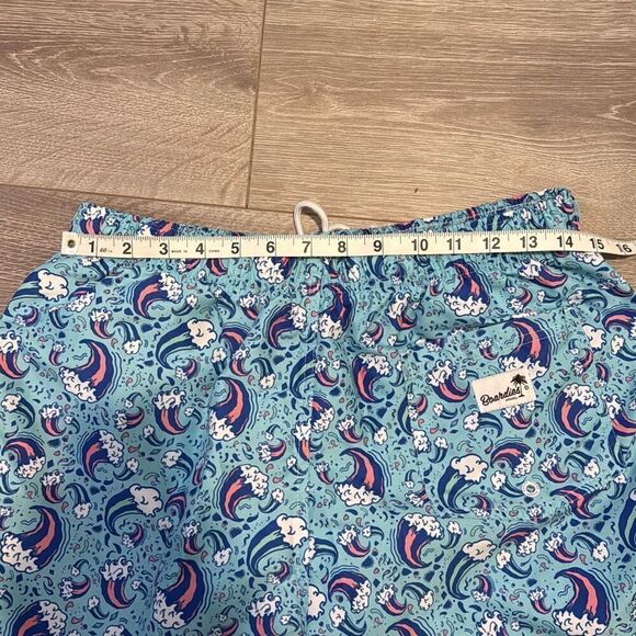 Boardies Men’s Swim Trunks – Wave Pattern, Size Large - Picture 9 of 11